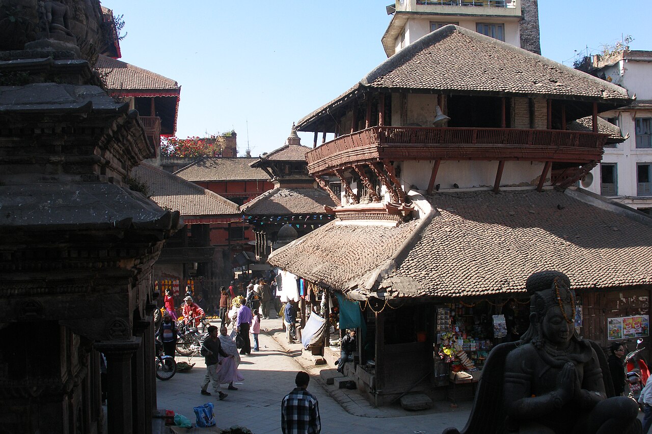 Traditional architecture in Kathmandu, Nepal